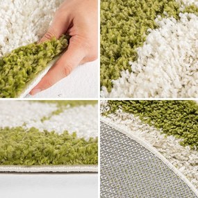 Zielono-kremowy dywan dziecięcy ø 100 cm Fun – Ayyildiz Carpets
