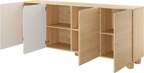 Komoda PALLA 199,7 cm do Salonu Sypialni Dąb