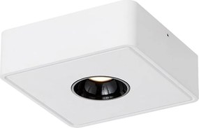 NETTLIFE Reflektory LED , białe, 7 W, ciepła biel, nowoczesny reflektor sufitowy, płaski i kwadratowy reflektor do przedpokoju, kuchni, jadalni