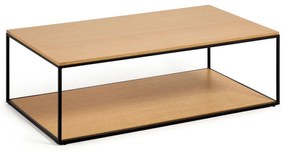 Stolik z blatem w dekorze dębu w naturalnym kolorze 60x110 cm Yoana – Kave Home