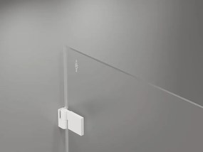 Mexen Lunar-B L drzwi prysznicowe uchylne prawe 120 cm, transparent, białe - 832SL-120-050-20-00-P