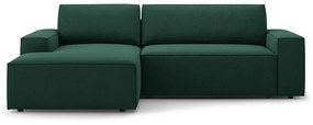 Zielony rozkładany narożnik (lewostronny) Jodie – Micadoni Home