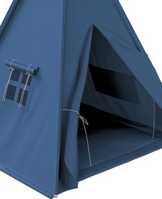 Mata do tipi 110x110cm kolor granatowy