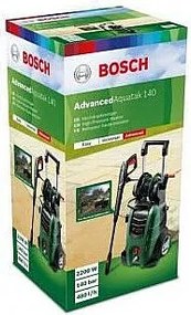 Myjka wysokociśnieniowa Bosch AdvancedAquatak 140 - 140 bar, 2100W, pompa 4-cylindrowa, szybkozłącza, wbudowany uchwyt na pistolet