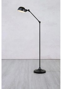 Czarna lampa stojąca (wysokość 143 cm) Portland – Markslöjd