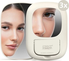 Beżowy plastikowy organizer łazienkowy na kosmetyki Viva – Joseph Joseph