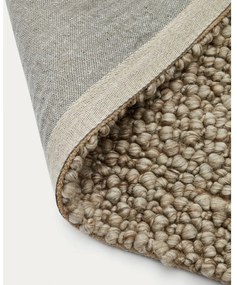 Beżowy dywan wełniany 200x300 cm Lubrin – Kave Home