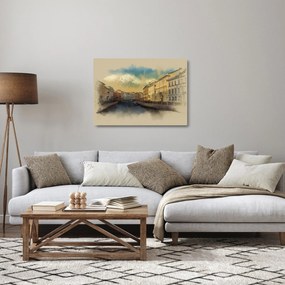Obraz na szkle - Rzeka Mojka, Sankt Petersburg, Rosja (70x50 cm)
