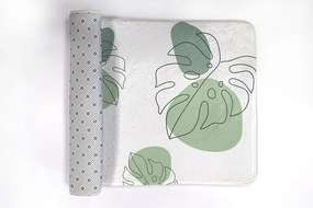 Dywanik do łazienki Dywanik do łazienki Liście monstery