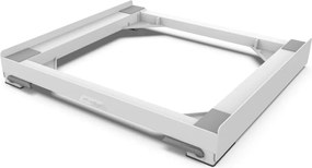 Meliconi 656146 -Mata antywibracyjna pod pralkę z wysuwanymi kółkami 61 cm biała