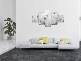 Obraz - Mlecze, malarstwo (125x70 cm)