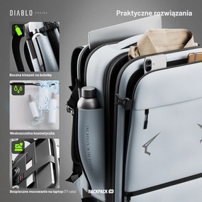Plecak wielofunkcyjny próżniowy Diablo Backpack Air szary