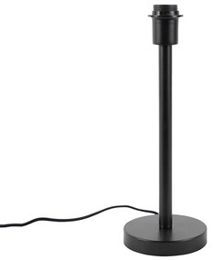 Nowoczesna lampa stołowa czarna bez klosza - Simplo
