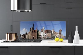 Panel Kuchenny Ulice Tętniącej Metropolii