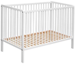 COSING - Łóżeczko dziecięce 120x60 cm buk/biały