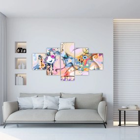 Obraz - Abstrakcja bajki (125x70 cm)