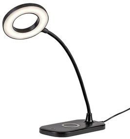 Rabalux 74013 lampa stołowa LED Harding, 5 W, czarny