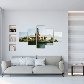 Obraz góry Batur (125x70 cm)