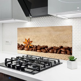 Panel Szklany Kawa Ziarnista W Detalu