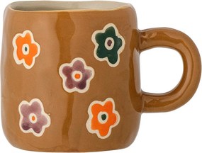 Brązowy kamionkowy kubek dla dzieci 130 ml Addy – Bloomingville Mini