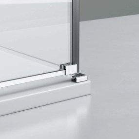 Kabina prysznicowa narożna NT407 drzwi podwójne uchylne