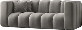 Sofa modułowa dwuosobowa Grand, tkanina Salvador, Szary