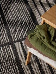 Czarny/kremowy dywan odpowiedni na zewnątrz 160x230 cm Haringey Allington – Ted Baker