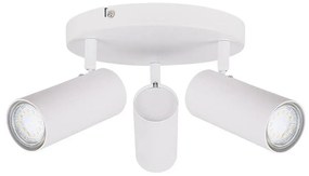 Biała metalowa lampa sufitowa Colly – Candellux Lighting