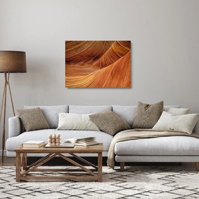 Obraz na szkle - Czerwony piasek (70x50 cm)