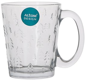 Altom Komplet kubków szklanych Leon Choinka 300 ml, 6 szt.