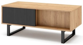 Stolik w dekorze dębu 55x110 cm Madona – Marckeric