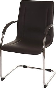 Krzesło do jadalni Perm (zestaw 6 sztuk),  brązowy