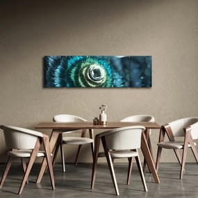 Obraz - Kwiat w szczegółach (170x50 cm)