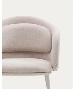 Beżowe krzesło Minda – Kave Home