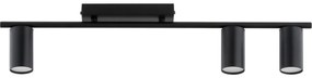 Oświetlenie punktowe KANON 3xGU10/10W/230V czarne