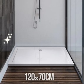 AQUAMARIN Brodzik 121 x 71 cm, prostokąt