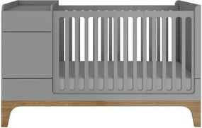 Łóżeczko - tapczanik z szafką i przewijakiem 70x120 UP!