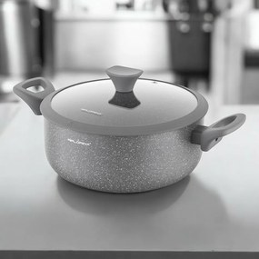 Florina Aluminiowy garnek z pokrywką autorstwaMateusza Gesslera, 24 cm, 4,2 l