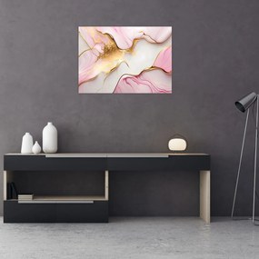 Obraz na szkle - Marmurowa konstrukcja (70x50 cm)