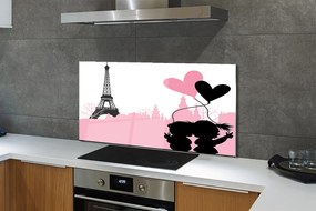 Panel szklany do Kuchni Serca nad Wieżą w Mieście