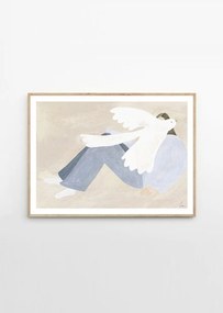 Plakat 70x50 cm Bright Bird – Clara Schicketanz – The Poster Club