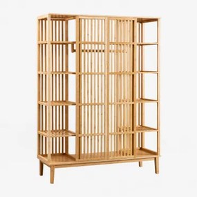 Otwarta Szafa Z Bambusa Albin Bambus - Sklum