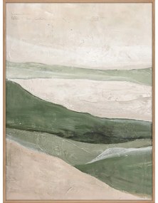 Ręcznie malowany obraz 90x120 cm Green Field – Malerifabrikken