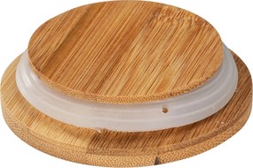 Pojemniki kuchenne ceramiczne DIAMOND, bambusowa pokrywa, 3 x 0,6 l, WENKO