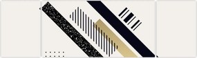 Obraz - Kształty geometryczne N⁰5 (170x50 cm)