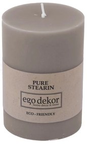 Beżowobrązowa świeczka Eco candles by Ego dekor Friendly, 37 h