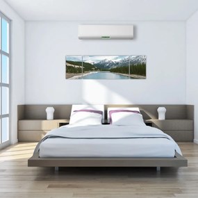 Obraz górskiego krajobrazu (170x50 cm)