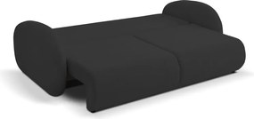 Sofa LOOP z funkcja spania i pojemnikiem CZARNY RAVEN 18