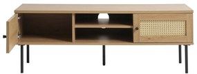 Szafka pod TV w dekorze dębu w naturalnym kolorze 120x43 cm Pensacola – Unique Furniture