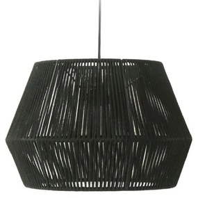 Czarny tekstylny abażur ø 36,5 cm Cantia – Kave Home